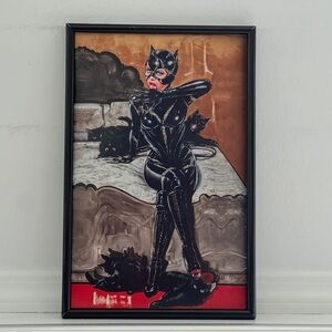 Catwoman Art Poster